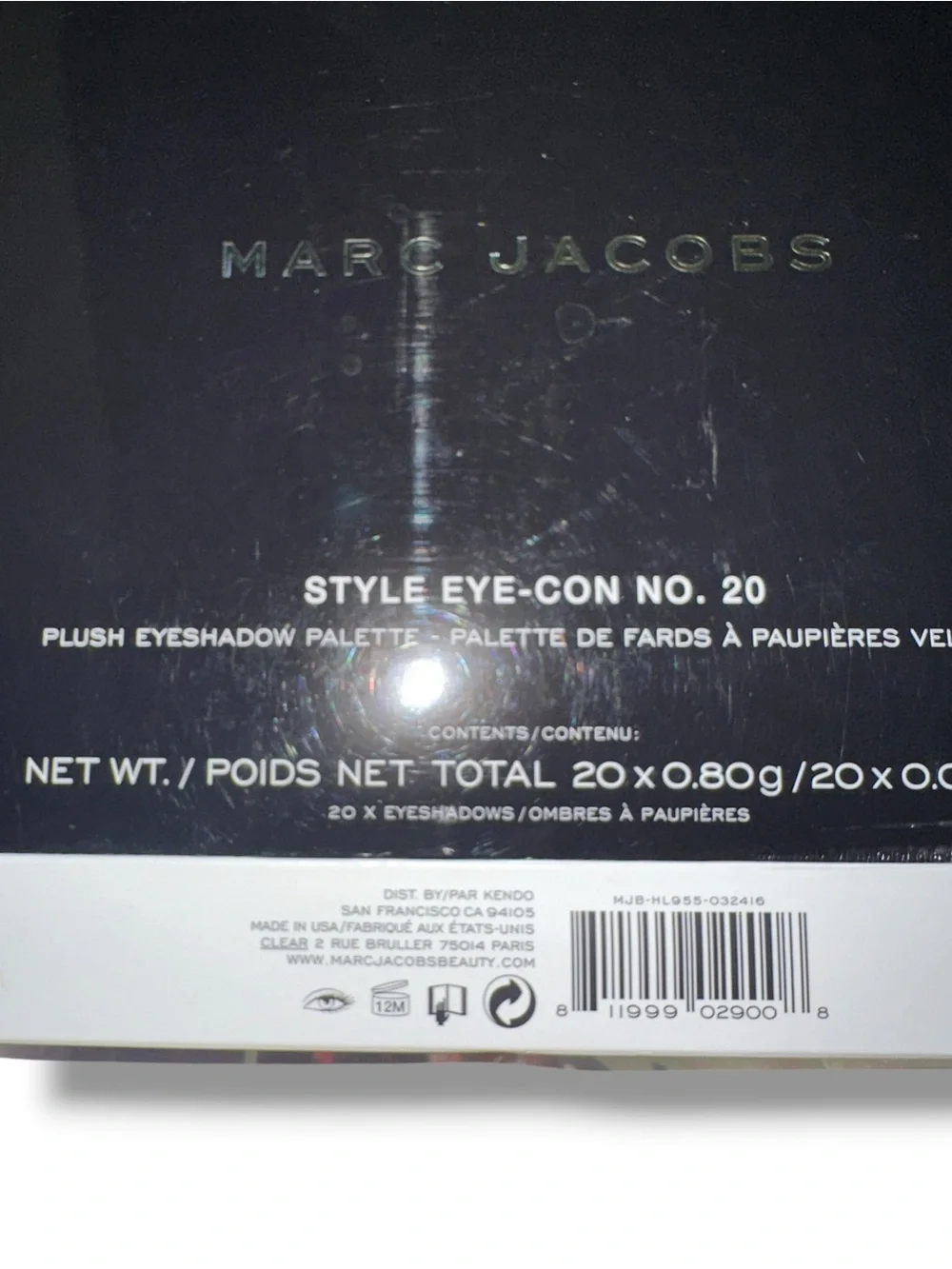 Marc Jacobs Style Eye-Con No. 20 Plush Eyeshadow Palette - NIB COLLECTIBLE - Picture 3 of 5